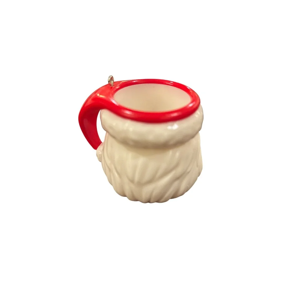 Hallmark Keepsake Jolly Mug Winking Santa Christmas Ornament Limited Edition